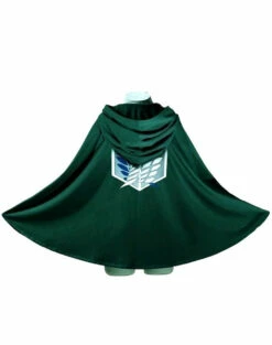 Attack On Titan Green Kids Cape  -Disney Sales media 60571.1653594517