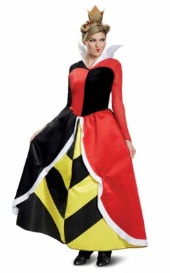 Queen Of Hearts Deluxe Woman Costume