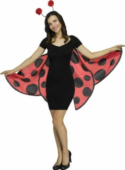 Miraculous Lady Bug Wing And Headpiece