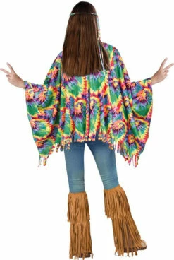 Kids Hippie Poncho And Head Tie - 1 Size -Disney Sales media 63713.1654898027