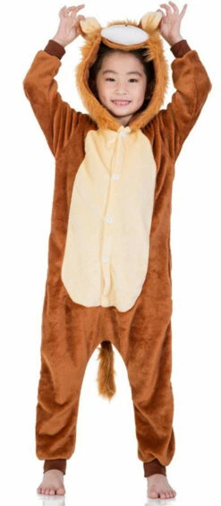 Cute Lion Kid Onesie Costume