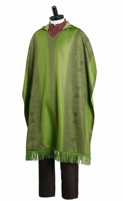 Green Poncho Kids Costume