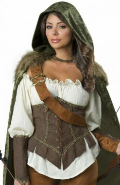 Robin Hood Huntress Woman Costume -Disney Sales media 65908.1598298431