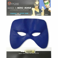 Blue Customizable Superhero Mask