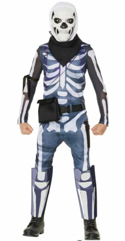Fortnite Skull Trooper Boy Costume