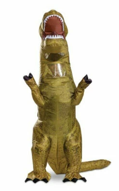 Jurassic World T-Rex Inflatable Kids Costume -Disney Sales media 68528.1658754830