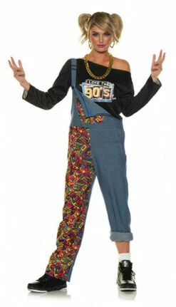 90's Overalls Woman Costume
