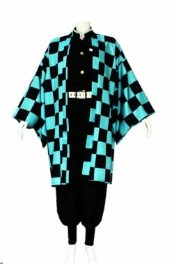 Demon Slayer Tanjiro Kamado Boys Costume