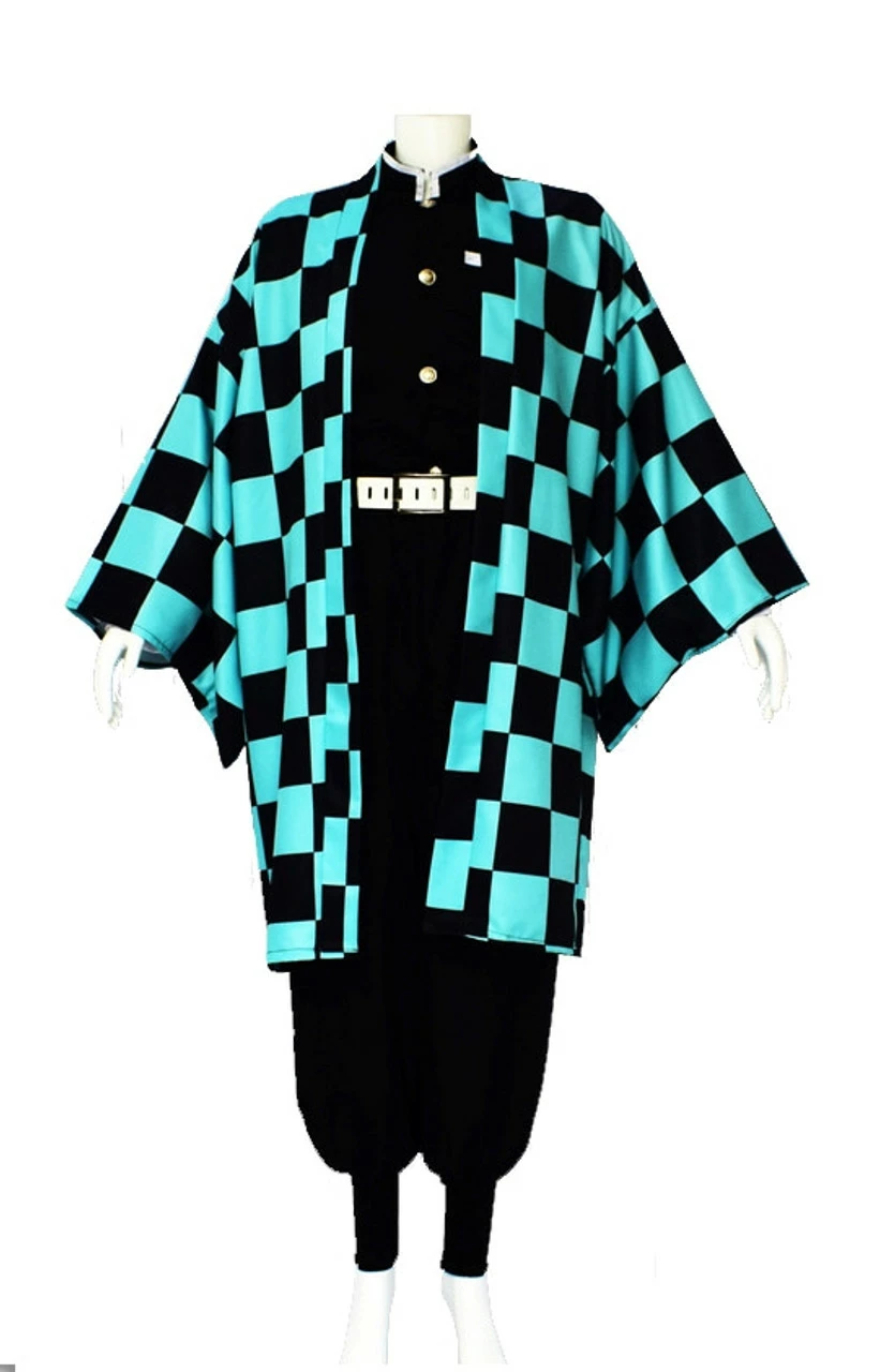 Demon Slayer Tanjiro Kamado Boys Costume 3 Demon Slayer Tanjiro Kamado Boys Costume