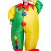 Inflatable Circus Clown Adult Costume -Disney Sales media 71105.1652387323