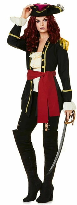 Pirate Captain Women Costume -Disney Sales media 71834.1676994315