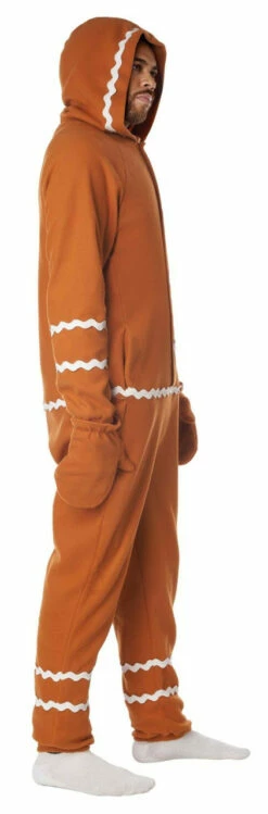 Gingerbread Onesie Adult Costume -Disney Sales media 72759.1619032722