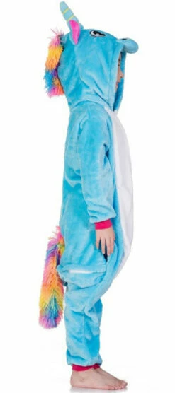 Blue Unicorn Kid Onesie Costume 7 Blue Unicorn Kid Onesie Costume -Disney Sales media 72821.1623863928