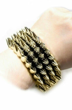 Punk Rock Bracelet Gold 5 Punk Rock Bracelet Gold -Disney Sales media 73152.1592310999