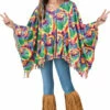 Kids Hippie Poncho And Head Tie - 1 Size -Disney Sales media 73451.1654898027