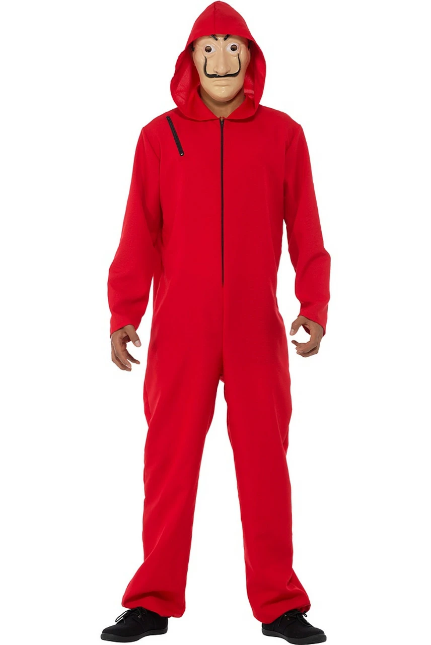 Money Heist Red Adult Costume 4 Money Heist Red Adult Costume - Image 2