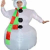 Snowman Inflatable Adult Costume -Disney Sales media 73905.1652389913