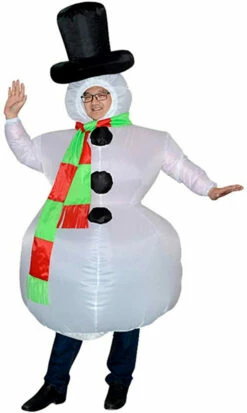 Snowman Inflatable Adult Costume