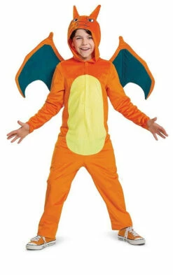 Pokemon Charizard Kids Deluxe Costume