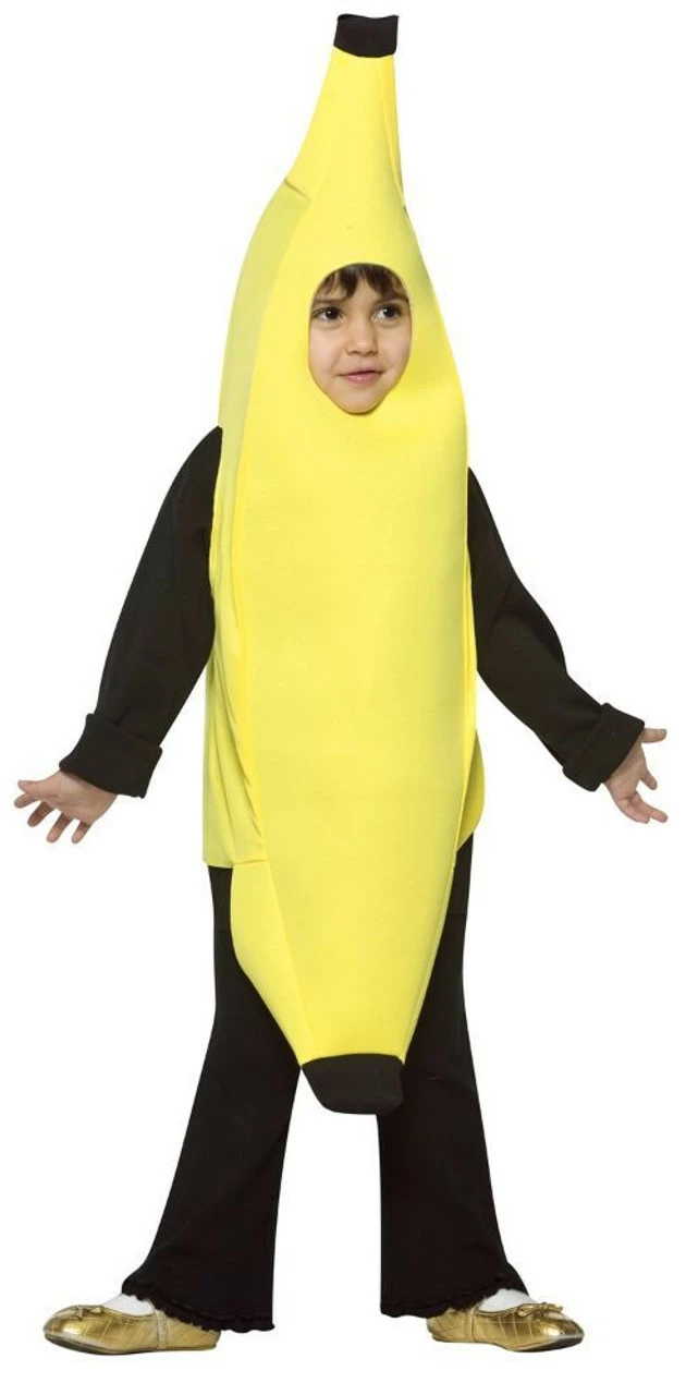 Banana Toddler Kid Costume 3 Banana Toddler Kid Costume