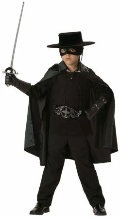 Zorro Bandido Kids Costume