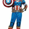 Marvel Captain America Child Premium Costume With Shield -Disney Sales media 76400.1663366417