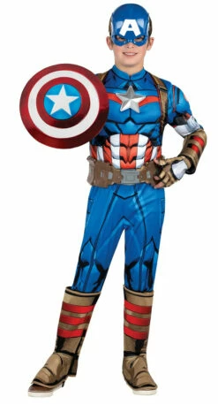 Marvel Captain America Child Premium Costume With Shield