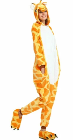 Giraffe Onesie Woman Costume