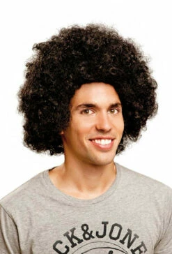 Jumbo Black Afro Wig