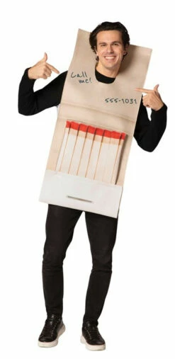 Book Of Matches Adult Costume