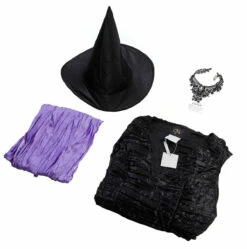Wicked Witch Women Black Premium Costume -Disney Sales media 81522.1632518569