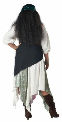 Renaissance Gypsy Pirate Women Plus Costume -Disney Sales media 82443.1653684579