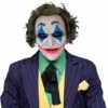 Crazy Jack Clown Latex Mask -Disney Sales media 82491.1631231030