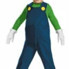 Super Mario Luigi Toddler Kids Costume -Disney Sales media 82868.1628986169