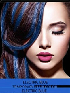 Temporary Hair Color Electric Blue