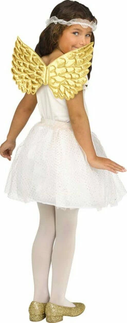 Gold Wings Kids Costume