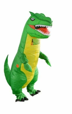 Dinosaur Inflatable Green Adult Costume