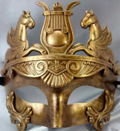 Pegasus Emperor Mask Gold 