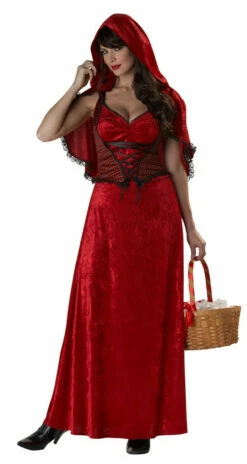 Little Miss Red Riding Hood Women Costume