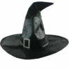 Black Witch Hat With Silver Buckle -Disney Sales media 88255.1654197060