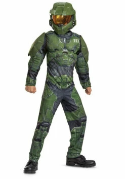 Master Chief Infinite Muscle Boys Costume