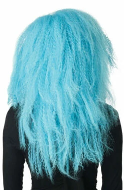 Crimped N Kooky Blue Wig -Disney Sales media 90289.1657901029