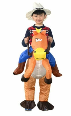 Horse Inflatable Ride On Toddler Costume