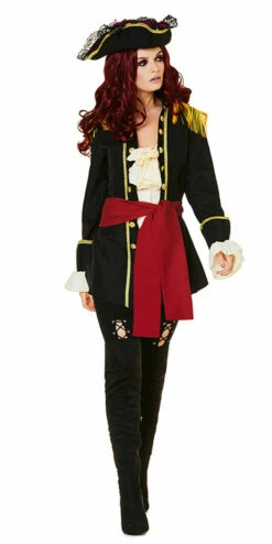 Pirate Captain Women Costume -Disney Sales media 92015.1676994315