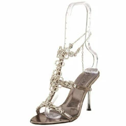 Women's Jewel Wrap Around T-Strap Sandal