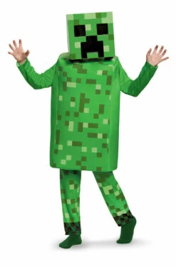 Minecraft Creeper Deluxe Kids Costume