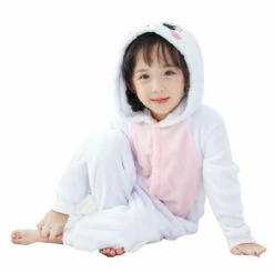 Rabbit Onesie Kids Costume