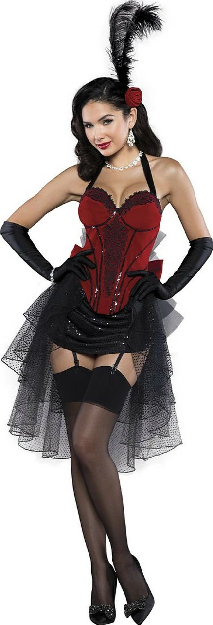 Burlesque Bombshell Women's Costume 3 Burlesque Bombshell Women's Costume