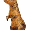T-Rex Inflatable Adult Brown Costume - STD