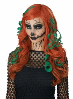 Root Of All Evil Orange Wig
